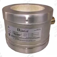 GLAS-COL Heating Mantle: 500 mL Capacity, 270 W Watt - Max, Aluminum, 400°C Temp - Max, 100B TM106. Key specifications — Includes: 4 ft 2-Wire Cord and Locking Connector; Brand: GLAS-COL; Housing Material: Aluminum; Manufacturer Part Number: 100B TM106; For Use With: 60AG04; Includes Controller: Controller Not Included; Requires Controller: Controller Required.