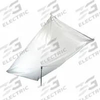 PIG Leak Diverter Tarp: 20 ft Lg, 10 ft Wd, Straps Leak Diverter Mounting, Polyester/PVC, Clear (MPN TLS554-CL). Key specifications — Diverter Material: PVC; Diverter Color: Clear; Leak Diverter Mounting Style: Straps; Brand: PIG.