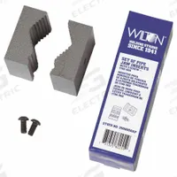 WILTON Pipe Jaws: Steel, For 2 1/4 in Vise Jaw Wd, 1780A (MPN 2908050AP). Key specifications — attr867043: 1780A; attr663946: WILTON; attr923123: Steel.