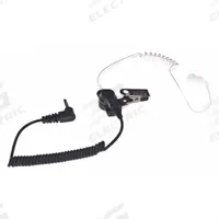 ICOM Listen-Only Earpiece: Fits Icom, Ear Hook, Clear, 3.5 mm Std (MPN SP-AT1). Key specifications — Connector Type: 3.5 mm Standard; Compatible Radio Series: F4400D; Push To Talk: No; Manufacturer Part Number: SP-AT1; Brand: ICOM.