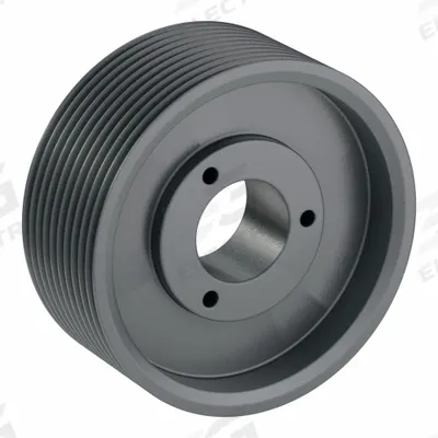 APPROVED VENDOR V-Belt Pulley: 3V1060, 10 Groove, 10.6 in OD, Bushed Bore - Bushed-Bore Cast-Iron Wedge V-Belt Pulleys