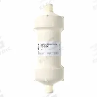 NEPHROS Inline Water Filter: 0.005 micron Micron Rating, Medisulfone, 1/4 in_3/8 in Connection Size (MPN 70-0242). Key specifications — Brand: NEPHROS; Compatible Product Type: Medical Equipment; Reduces: Bacteria.