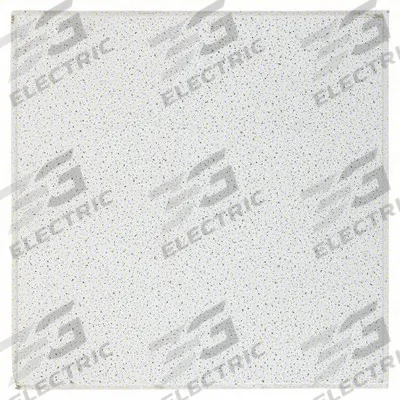 ARMSTRONG Ceiling Tile: 1820A, Fine Fissured, 24 in x 24 in, Angled Tegular, 0.7 NRC - High Sound-Absorption & Blocking Tiles for Privacy