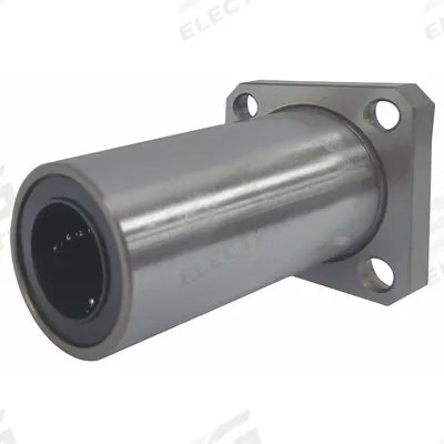 NB Linear Square Flange Mount Bearing: Twin, SWK-W, 1/4 in ID - Twin Square-Flanged Linear Ball Bearings