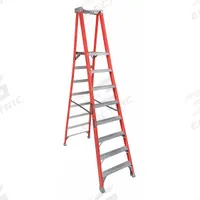 LOUISVILLE LADDER Platform Stepladder: 8 ft Ladder Size, Fiberglass, 300 lb Load Capacity, 44 lb Wt (MPN FXP1708). Key specifications — Brand: LOUISVILLE LADDER; Included Features: Impact-Resistant Bracing.