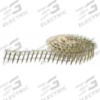 SENCO Roofing Nails,1" L,Galvanized: Roofing Nails, Flat, Smooth, 1 in Overall Lg, Steel, 7,200 PK (MPN M003103). Key specifications — Point Type: Diamond; Brand: SENCO.