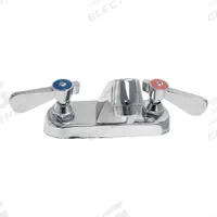 ADVANCE TABCO Faucet: Brass, Chrome Finish, 1 gpm Flow Rate, Arc, Wristblade, NPS (MPN K-22). Key specifications — Brand: ADVANCE TABCO.