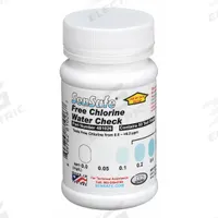 INDUSTRIAL TEST SYSTEMS Test Strips: Free Chlorine, 0 to 6 ppm EPA Free Chlorine, Strip, 50 Tests (MPN 481026). Key specifications — Test Form: Strip; Brand: INDUSTRIAL TEST SYSTEMS; Parameter Measurements Included: 0 to 6 ppm EPA Free Chlorine.