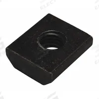 M5 X 0.8 25 S Slide-In T-Nut Bright: M5 Size, 4.4 mm Thread Lg, 25 Series, Zinc-Plated, Steel (MPN 25-3206). Key specifications — Fastener Type: T-Nut; Material: Steel; Finish: Zinc-Plated; T-Slot Fastener Type: T-Nut; Compatible Series: 80/20 25 Series; System of Measurement: Metric; Brand: 80/20; Mounting Type: Slide-In.