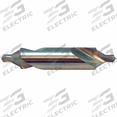 KEO Center Drill: Bell Type, #18, 60°, 3 1/2 in Overall Lg - Bell-Tip Center Drills