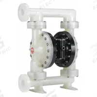 ARO Double Diaphragm Pump: Polypropylene Body, 2 in, Flange Connection, 182 gpm, 265 ft Max. Head (MPN PD20P-FPS-PTT). Key specifications — Brand: ARO; Seat Material: PP; Check Valve Material: PTFE.