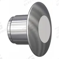 SIEMENS Mushroom Head: 30 mm Panel Size, Illuminated, Metallic, White (MPN 52RB3HB). Key specifications — Manufacturer Part Number: 52RB3HB; Compatible Operator Illumination: Illuminated; Compatible with Series: 52PM9; Head Attachment Type: Screw-On; Head Material: Metal; Brand: SIEMENS.