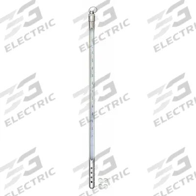 VEE GEE Armored Liquid In Glass Thermometer: -4°F to 230°F, Partial Immersion - Partial-Immersion Armored Liquid-in-Glass Lab Thermometers