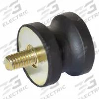 JW WINCO Vibration-Isolating Mount: Hourglass, Natural Rubber, Male x Female Style (MPN 356.2-20-20-16-1/4-55). Key specifications — Isolator Body Material: Natural Rubber.