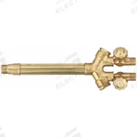 VICTOR Torch Handle: 8 1/2 in Lg, 100FC Series (MPN 0382-0032). Key specifications — Manufacturer Part Number: 0382-0032; Inlet Connection Size: 9/16"-18; Brand: VICTOR.