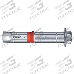 MKT FASTENING Wedge Anchor Stud: 141 mm Overall Lg, 15 mm Dia, M10 Thread Size, Steel, Steel, 5 PK (MPN M16225301). Key specifications — Brand: MKT FASTENING; Anchor Type: Wedge; Finish Type: Zinc Plated.