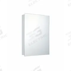 KETCHAM Mirrored Medicine Cabinet: Rectangular, Glass, 22 in Overall Ht, 16 in Overall Wd, Wall (MPN 1622PE-SM). Key specifications — Brand: KETCHAM; Mirror Edge Style: Polished Edge; Lighted: No.