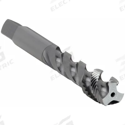 OSG Spiral Flute Tap: M12x1.25 Metric, D5 / 4H-6H, 3 Flute - Spiral-Flute Taps for Steel & Stainless Steel