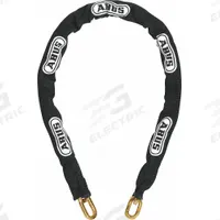 ABUS Maximum Security Chain: 6 ft Lg, 5/16 in Chain Dia, Zinc, Yellow (MPN 00713). Key specifications — Includes Chain Cover: Yes; Coating Material: Nylon; Environment: Indoor and Outdoor; Brand: ABUS.