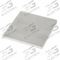 Carbon Steel Precision Blank: A36, 1.25 in Thick, 10 in x 10 in Nominal Size (WxL), Hot Rolled (MPN GB-SA36-1250-10-10). Key specifications — Material: Carbon Steel; Heat Treatment: No Heat Treatment; Thickness Tolerance: ±0.002 in; Brand: APPROVED VENDOR; Certifications Included: Material Certificate with Lot Number.
