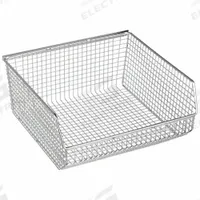 QUANTUM STORAGE SYSTEMS Hang and Stack Bin: 11 in x 10 3/4 in x 5 in, Silver, Dividers Not Included (MPN QMB535C). Key specifications — Electrostatic Discharge: Not Electrostatic Discharge Conductive; Brand: QUANTUM STORAGE SYSTEMS; % Recycled Content: 0%.