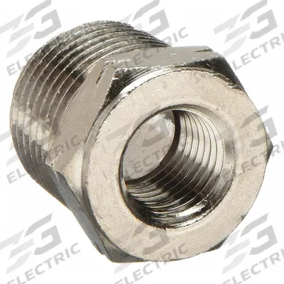 AIGNEP USA Metal Pipe Straight: Straight, 1/8 in x 10 in - Nickel-Plated Threaded Low-Pressure Pipe Fittings