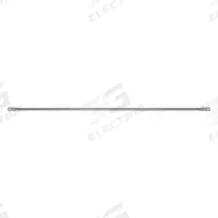 METALTECH Guard Rail: Guardrail, Steel, Guardrail & Toe Board Kits (MPN M-MGR7). Key specifications — Compatible with Grainger Part Number: 38HT74; Color: Silver; Included Components: (1) Guardrail Railing; Material: Steel; Product Type: Guardrail; Series: Saferstack; Brand: METALTECH.