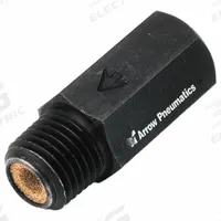 ARROW PNEUMATICS In-Line Tool Filter: 1/2 in NPT Inlet, 1/2 in NPT Outlet, 40 micron (MPN 9132). Key specifications — attr158742: ARROW PNEUMATICS.