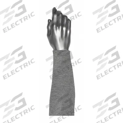 PIP Knit Sleeve: Cut Level A3, 18 in Lg, Universal, Dyneema Diamond, Gray - Light-Duty Cut-Resistant Sleeves