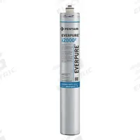 PENTAIR/EVERPURE Quick-Connect Water Filter: 0.5 micron, 1.7 gpm, 21 in Overall Ht, 3 in Overall Dia (MPN EV961227-75). Key specifications — Product Type: Quick-Connect Water Filter; Filter Media: Carbon; Brand: PENTAIR/EVERPURE; Reduces: Objectionable Odors.