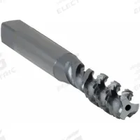 OSG Spiral Flute Tap: M8x1.25 Metric, 6H, 3 Flute, Bottoming Chamfer, Black Oxide High Speed Steel (MPN 2988401)