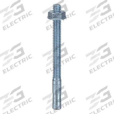 MKT FASTENING Wedge Anchor: 3 1/4 in Overall Lg, 1/4 in Dia, 1/4"-20 Thread Size, Steel - Steel Wedge Anchors