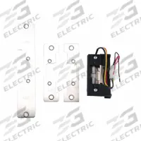 RUTHERFORD Electric Door Strike: 1 in Wd, 6 in Ht, Cylindrical/Mortise, Stainless Steel (MPN S65U 32D). Key specifications — Brand: RUTHERFORD; Input Voltage: 12/24V DC; Performance Duty Rating: 1 - Heavy Duty; Strike Type: Mortise.
