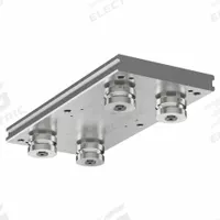 HEPCOMOTION GV3 Carriage: For 76 mm Rail Wd, Roller, GV3 Std Carriage, 54.7 mm Carriage Ht, Aluminum (MPN AU7654L400NS). Key specifications — Carriage Material: Aluminum; Roller Material: Stainless Steel; Size: 76; Brand: HEPCOMOTION; Features: Nitrile Seal; Type: GV3 Standard Carriage.