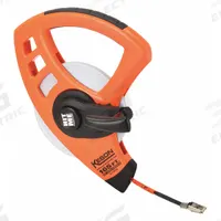 KESON Long Tape Measure: Manual, FLT10165, SAE/Engineers Scale, 165 ft, 1/100 ft, Plastic, Manual. Key specifications — attr939846: FLT10165; attr939849: Fiberglass; attr939859: Nonmagnetic Single Hook; attr939850: Single-Sided; attr939855: 1/100 ft; attr944023: Hook End; attr940484: KESON; attr985224: Plastic.