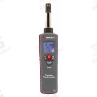 TRIPLETT Precision Psychrometer: Onboard, 8.9 in x 1.7 in x 1.3 in, -22°F to 199°F (MPN RHT60). Key specifications — attr1107597: TRIPLETT; attr1134764: Not Included.