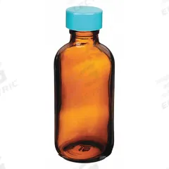 QORPAK Sampling Bottle: 120 mL, Amber, 22-400, Urea, 24, Polyethylene/PTFE, Type III (MPN GLC-01926). Key specifications — attr1370730: Amber; attr1370762: None; attr1370763: Soda Lime Glass; attr1370766: QORPAK; attr1370767: 22-400; attr1370776: No; attr1370779: Type III; attr1389381: Attached.