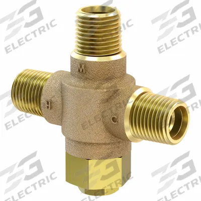 ACORN CONTROLS Thermostatic Mixing Valve: 1/2 in Inlet Connection Size, NPT x NPT - Point-of-Use Mixing Valves