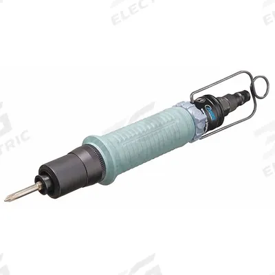 ASG Air Screwdriver: 1/4 in, Light Duty, 1,000 RPM, Lever, Auto Shut-Off - Inline Air-Powered Screwdrivers