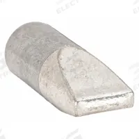 WELLER Soldering Tip: PL Series, Chisel, 10.14 mm W, 16.76 mm Lg (MPN PL350). Key specifications — Compatible Handpiece Manufacturer Model Number: 7400; Manufacturer Part Number: PL350; Brand: WELLER.