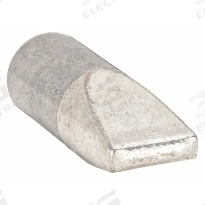 WELLER Soldering Tip: PL Series, Chisel, 10.14 mm W - PL Series Soldering Tips