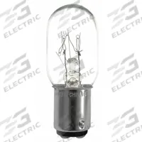 APPROVED VENDOR Incandescent Bulb: Incandescent, Double Contact Bayonet (BA15d), (T) Tubular, T7 (MPN 25T7/DC-1PK). Key specifications — Light Color: White; Trade Number: 25T7DC/120V; Voltage: 120V AC; Brand: APPROVED VENDOR; Bulb Shape: T7.