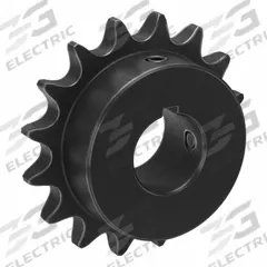 TSUBAKI Single Strand Sprocket: 40, For 1/2 in Chain Pitch, 7/8 in Bore Dia, 16 Teeth, Steel (MPN 40B16F-7/8). Key specifications — Brand: TSUBAKI.