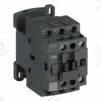 SCHNEIDER IEC Magnetic Contactor: Non-Reversing, 3 Poles, 3NO Contacts, 18 A, 120V AC Coil (MPN DPE18G7). Key specifications — Brand: SCHNEIDER; Integrated Surge Suppression: No.