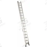 LOUISVILLE LADDER Extension Ladder: 32 ft Ladder Size, Aluminum, 300 lb Load Capacity, 62 lb Wt (MPN AE2232). Key specifications — Color: Silver; Brand: LOUISVILLE LADDER; Removable Fly: Fixed.