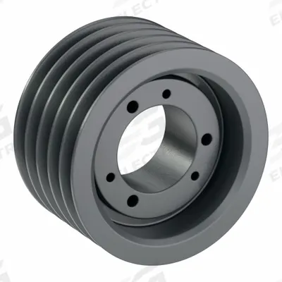 APPROVED VENDOR V-Belt Pulley: 5V670, 5 Groove, 6.7 in OD, Bushed Bore - Bushed-Bore Cast-Iron Wedge V-Belt Pulleys