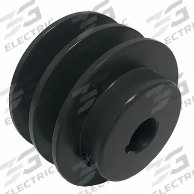 APPROVED VENDOR V-Belt Pulley: 2AK29, 2 Groove, 2.95 in OD, Fixed Bore - Fixed-Bore Cast-Iron V-Belt Pulleys
