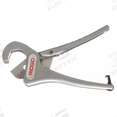 RIDGID Tubing Cutter: 3/16 in – 1 7/16 in OD Cutting Capacity, Std Shear, 8 1/2 in Tool Lg - Plastic Tubing & Hose Cutters