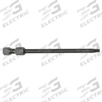 APEX Power Bit: Power Bit, Imperial, Security Torx® Head, TR10 Bit Industry Size, Std, Hex, 5 PK (MPN 49-B-TX10-H-5PK). Key specifications — attr1119788: TR10; attr1119790: Impact Rated; attr1119791: S2 Steel; attr1119798: APEX; attr1119795: Hex.