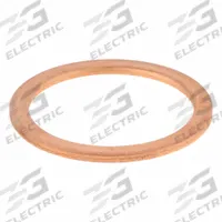 Sealing Washer: M32 Screw Sz, Copper, Copper Seal, 32 mm Inside Dia, 40 mm Outside Dia, 10 PK (MPN M50302.320.0040). Key specifications — Brand: APPROVED VENDOR; Product Type: Sealing Washer; System of Measurement: Metric; Seal Material: Copper; Seal Material Color: Gray; Pack Size: Small Pack.